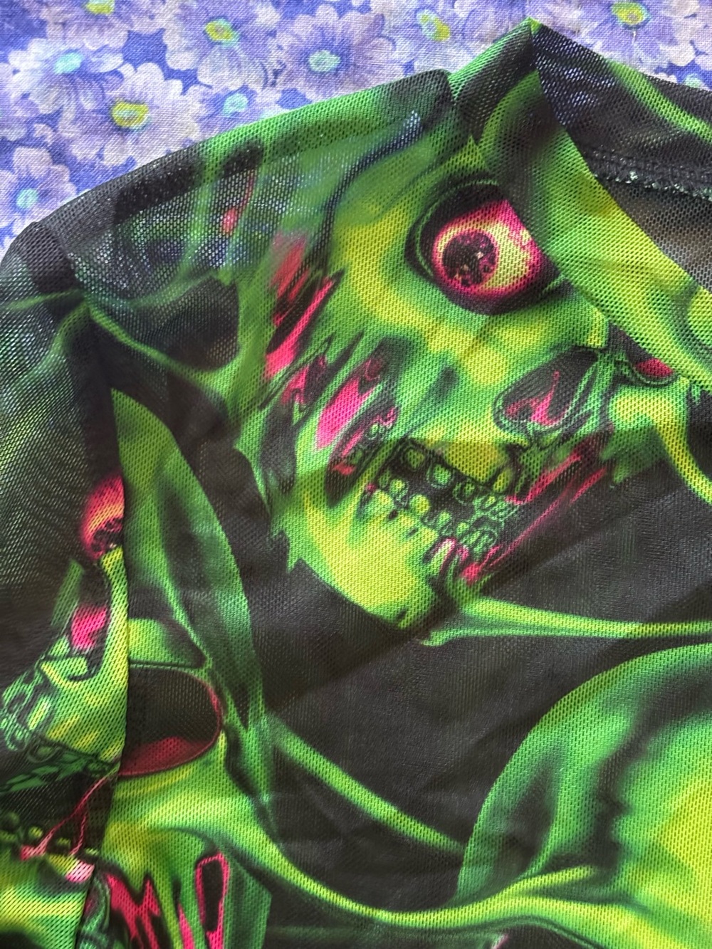 Zombie Sheer Top - Picture 3 of 11